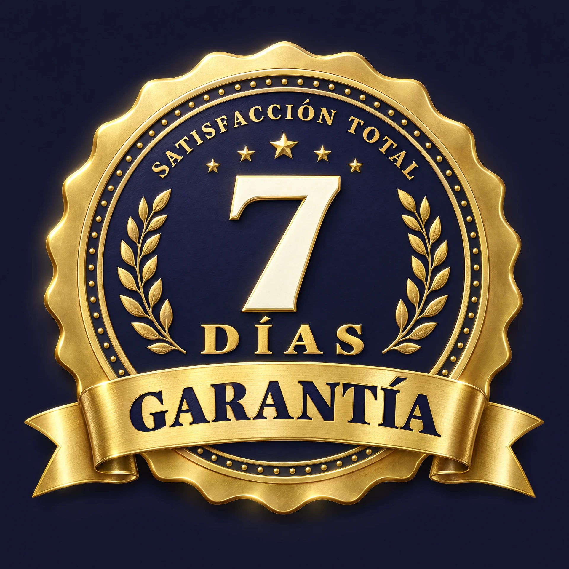 Sello de garantía de 7 días
